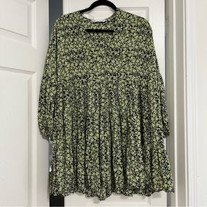 Zara V Neck Mini Dress